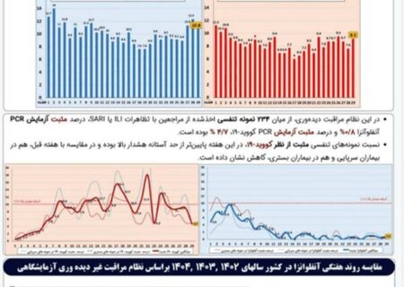 شایع‌ترین ویروس در ایران مشخص شد/ ایرانی‌ها به کرونا مبتلا می‌شوند یا آنفلوآنزا؟