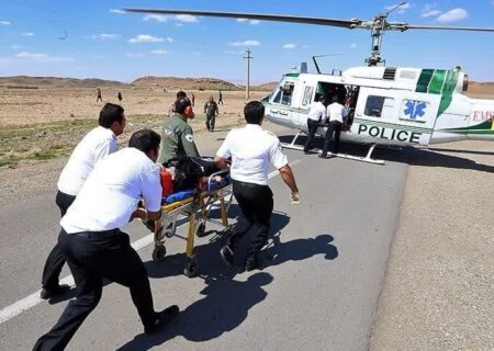 نجات جان فوری با پرواز اورژانس هوایی در «زمان طلایی»