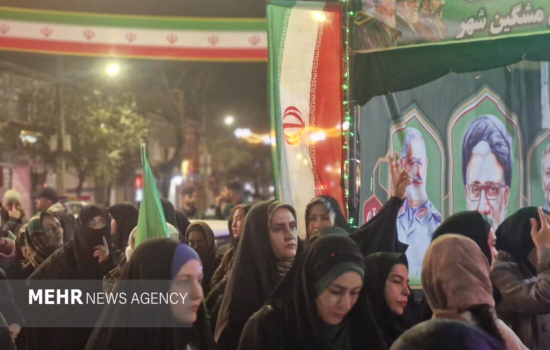 اجتماع باشکوه مردمی در مشگین شهر