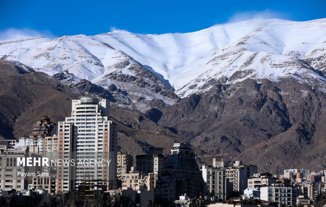 رکورد هوای پاک تهران در بهار ۱۴۰۵؛ ورود سامانه بارشی جدید به تهران