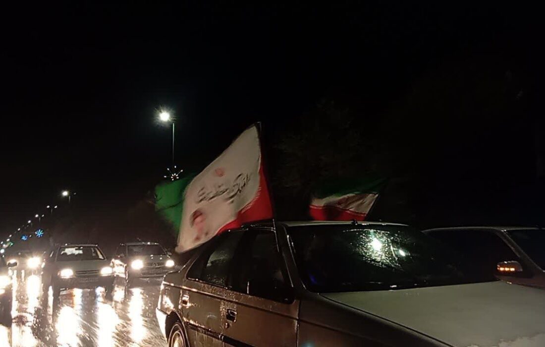 میدان‌داری خودرویی مردم فراهان در پنجاه و یکمین شب حماسه